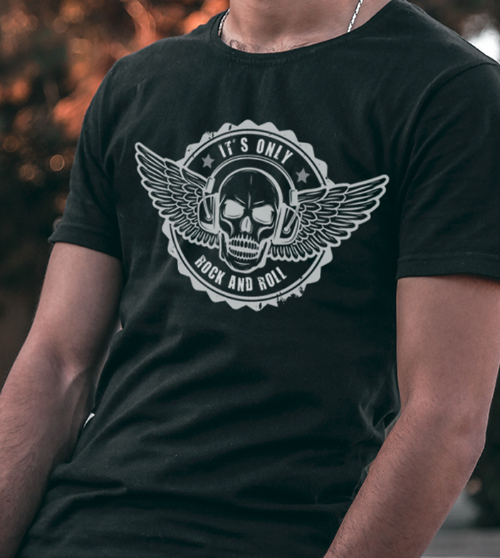 Nome do produto: Camiseta Caveira - It