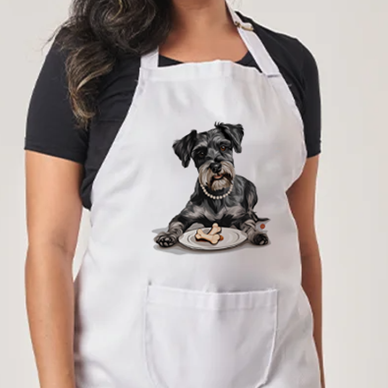 Nome do produto: Avental Pets - Schnauzer