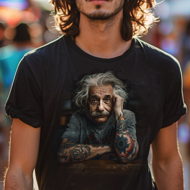 Nome do produto: Camiseta Tattoo Einstein - Unissex