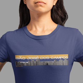 Nome do produto Camiseta Baby Long SJC Panorâmica
