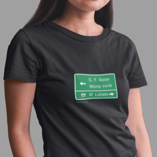 Nome do produto Camiseta Baby Long Placa SP-50