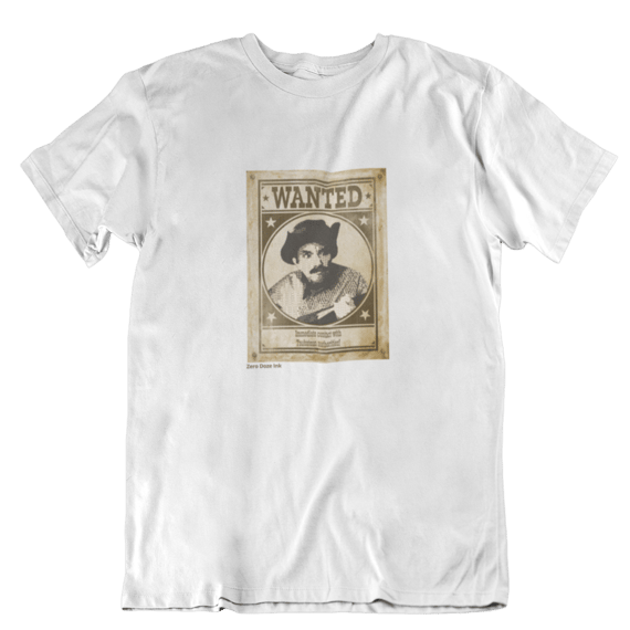 Camiseta Poster Wanted Mazzaropi