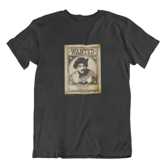 Nome do produto Camiseta Poster Wanted Mazzaropi