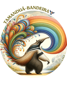 Nome do produto Camiseta Tamanduá-bandeira - Coleção Surreal - Masculina