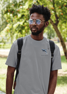 Camiseta Baleia-jubarte - Coleção Raiz - Masculina