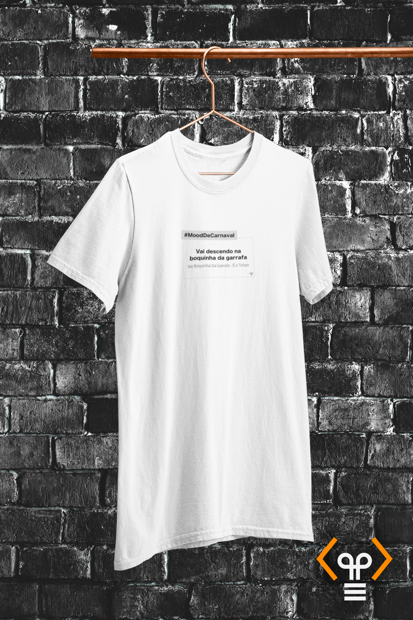 Camiseta Mood - Vai descendo na boquinha da garrafa