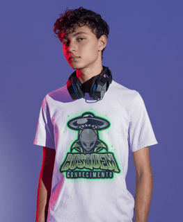 Nome do produto Camiseta Classic -  Busquem Conhecimento