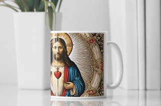 Caneca De Porcelana Personalizada, Nosso Senhor