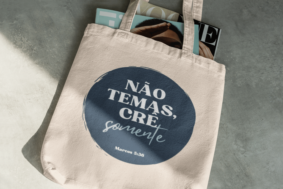 Nome do produto: Bolsa Ecobag Não Temas