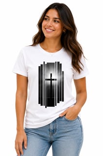Nome do produto Camiseta Cruz Sagrada