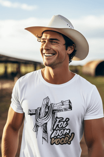 Nome do produto Camiseta Foi por ti