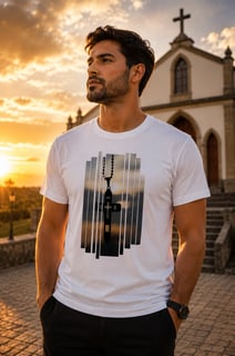Nome do produto Camiseta A Cruz Sagrada