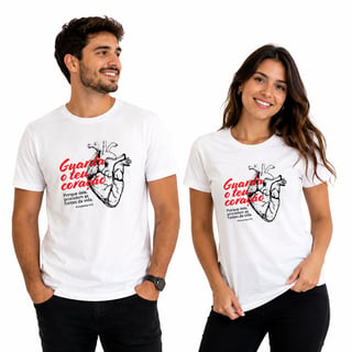 Nome do produto Camiseta Guarde teu coração