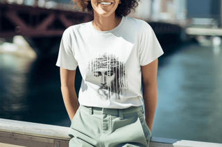 Nome do produto Camiseta A Imagem De Cristo