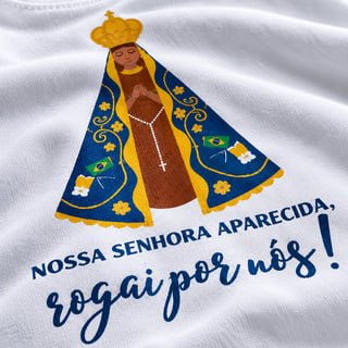 Nome do produto Camiseta Nossa Senhora Aparecida
