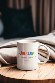 Caneca De Porcelana Personalizada, Buscai Jesus
