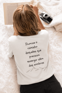 Nome do produto Camiseta Seja Luz