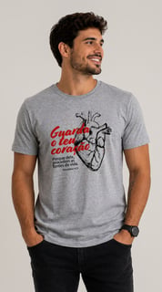 Nome do produto Camiseta Guarde teu coração