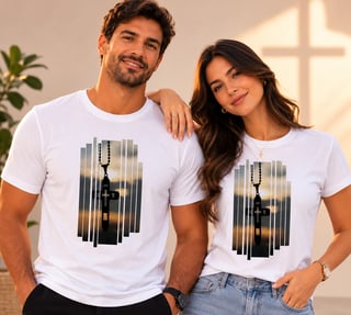 Nome do produto Camiseta A Cruz Sagrada