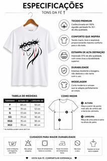 Nome do produto Camiseta Coroa de espinhos