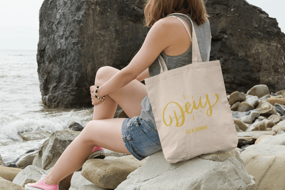 Bolsa Ecobag Deus Conosco
