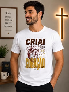 Nome do produto Camiseta Coração Puro