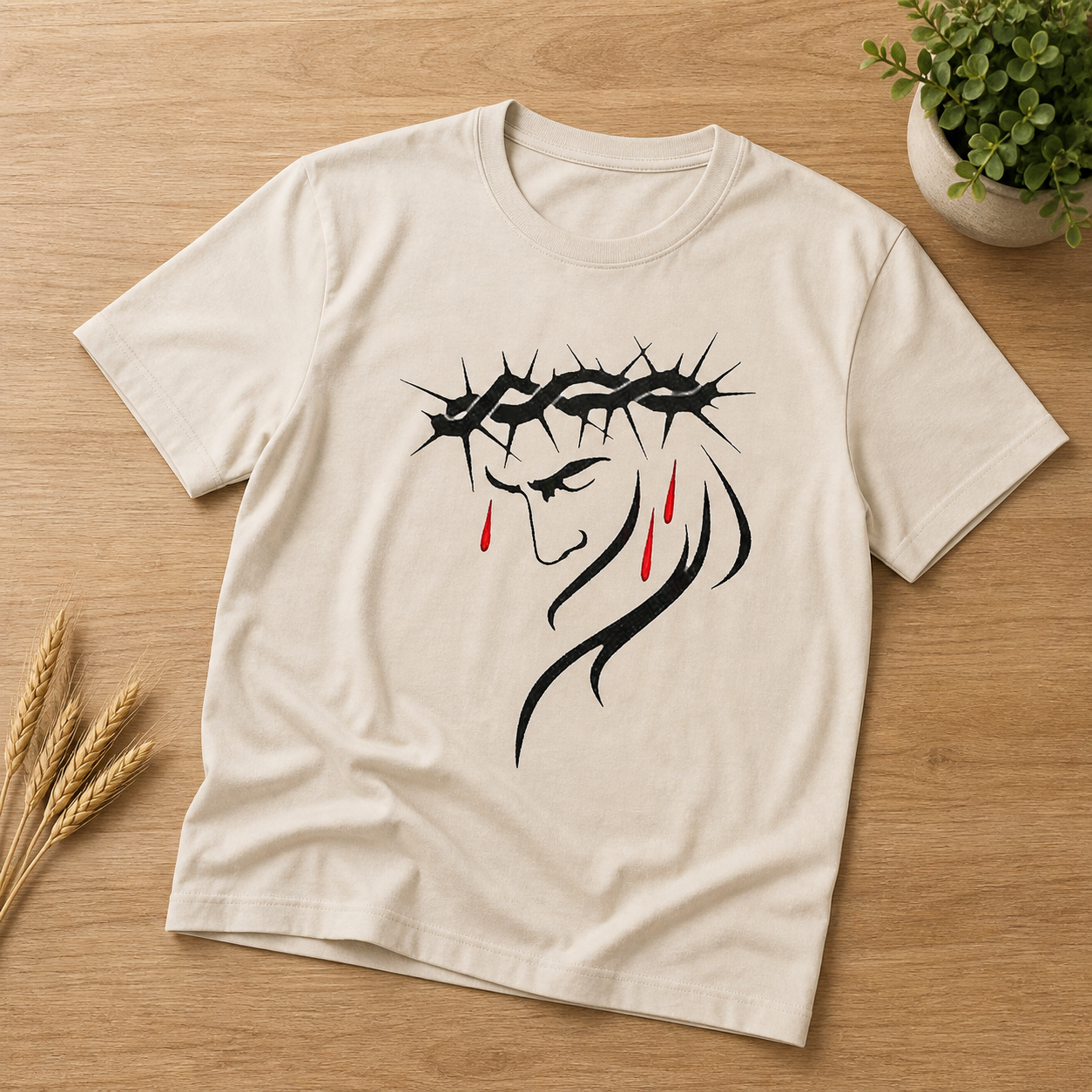 Camiseta Coroa de espinhos