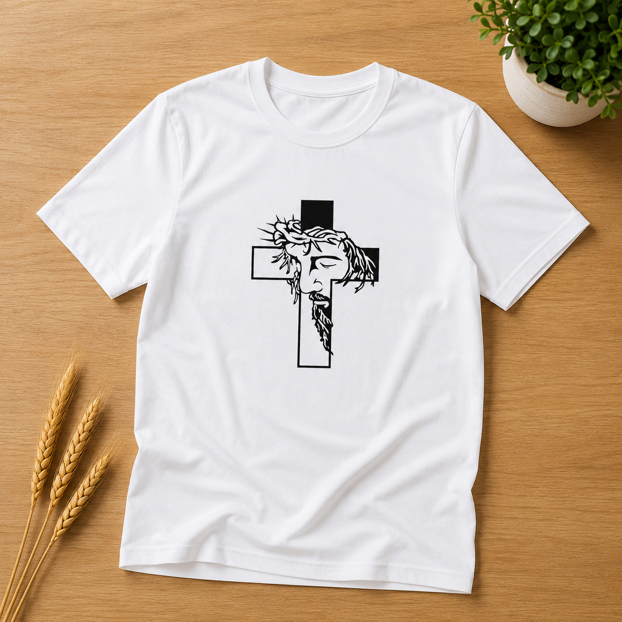 Camiseta Cristo Na Cruz