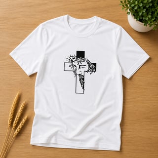 Camiseta Cristo Na Cruz