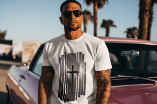 Nome do produto Camiseta Cruz Sagrada