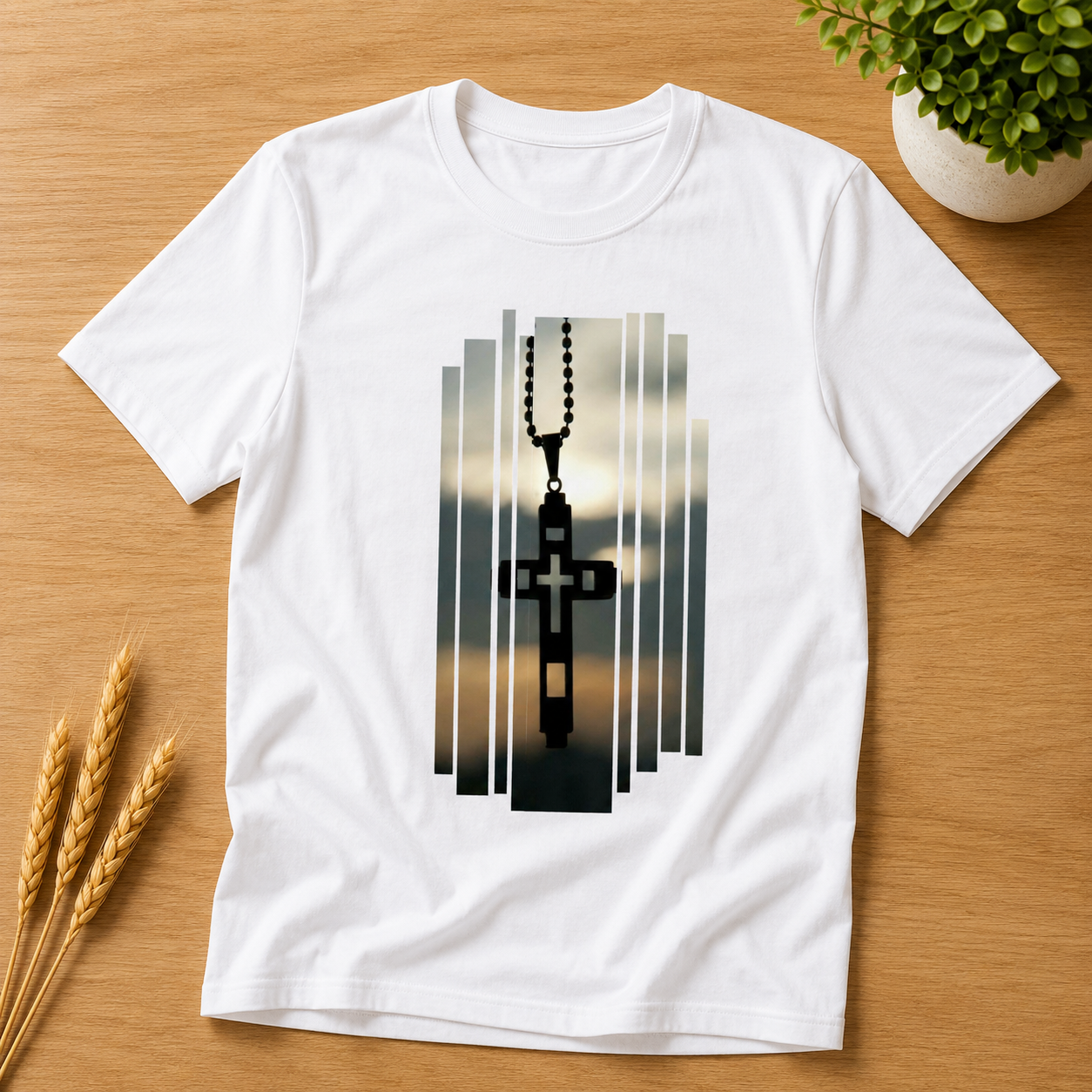 Camiseta A Cruz Sagrada