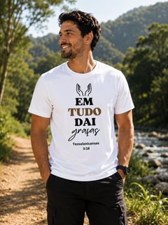 Nome do produto Camisa em Tudo Dai Graças