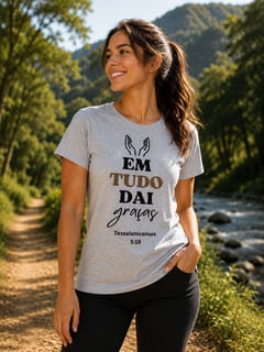 Nome do produto Camisa em Tudo Dai Graças