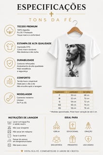 Nome do produto Camiseta Nosso Senhor