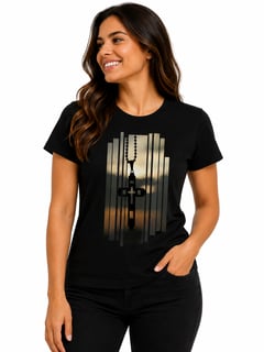 Nome do produto Camiseta A Cruz Sagrada