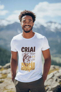 Nome do produto Camiseta Coração Puro
