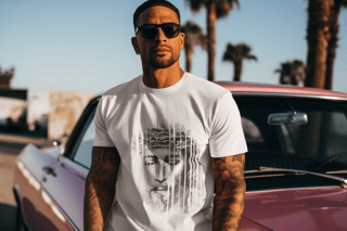 Nome do produto Camiseta A Imagem De Cristo