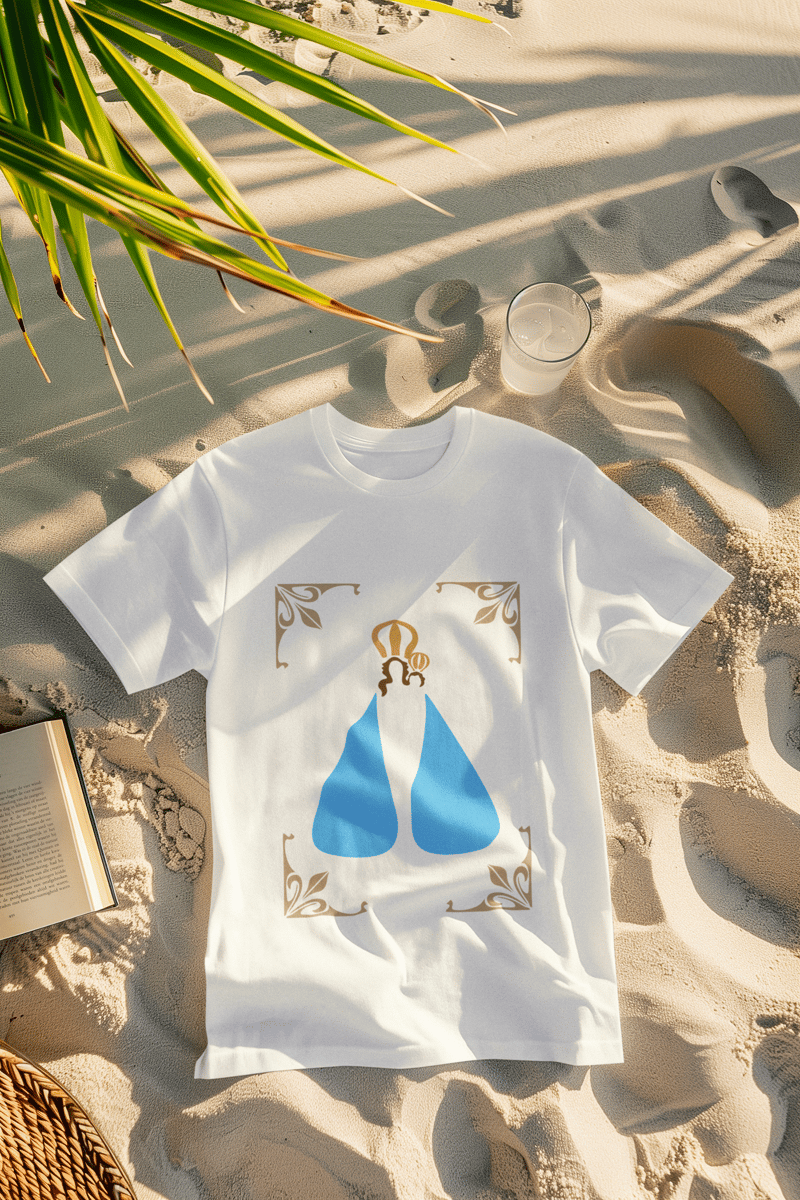 Nome do produto: Camiseta Nossa Senhora