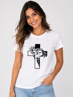 Nome do produto Camiseta Cristo Na Cruz