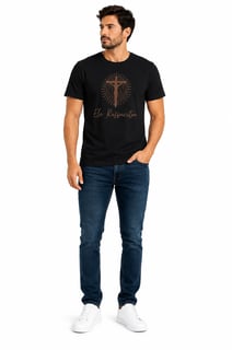 Nome do produto Camiseta Ele Ressuscitou 