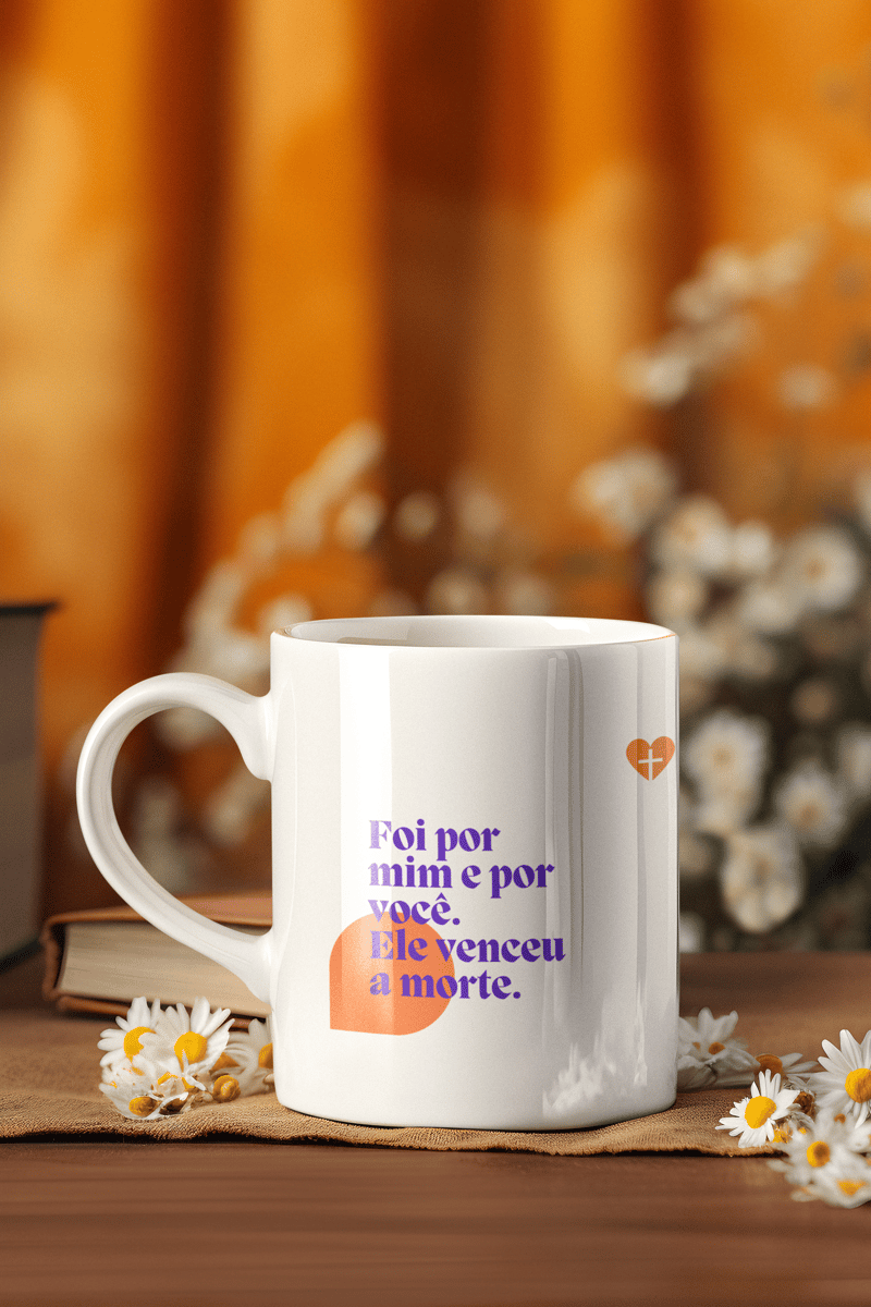 Nome do produto: Caneca De Porcelana Personalizada, Por Você