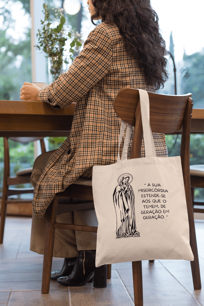 Nome do produto: Bolsa Ecobag Tua Misericórdia