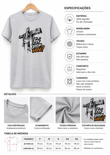 Nome do produto Camiseta Foi por ti