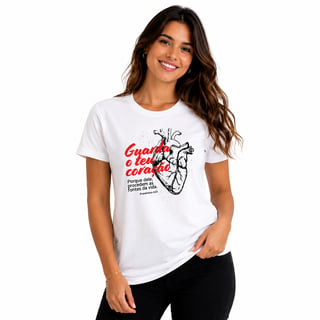 Nome do produto Camiseta Guarde teu coração