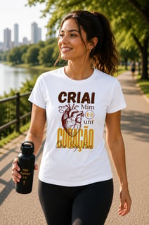 Nome do produto Camiseta Coração Puro