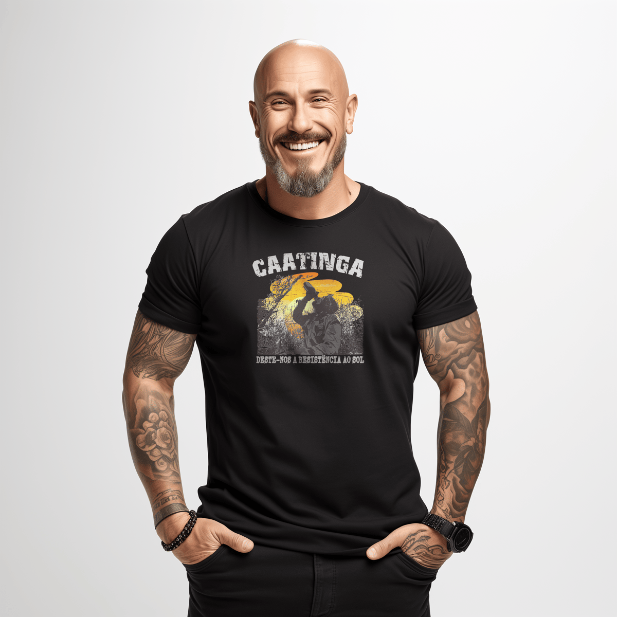 Nome do produto: Camiseta Caatinga Black