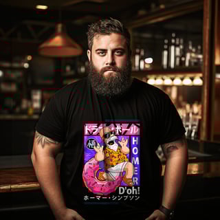 Nome do produto Camiseta Plus Size Homer Mestre Kame