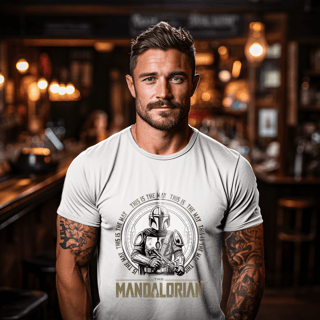 Nome do produto Camiseta The Mandalorian - This is the Way