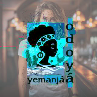 Nome do produto Camiseta Baby Long Yemanja