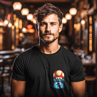 Nome do produto Camiseta Cogumelo Mario